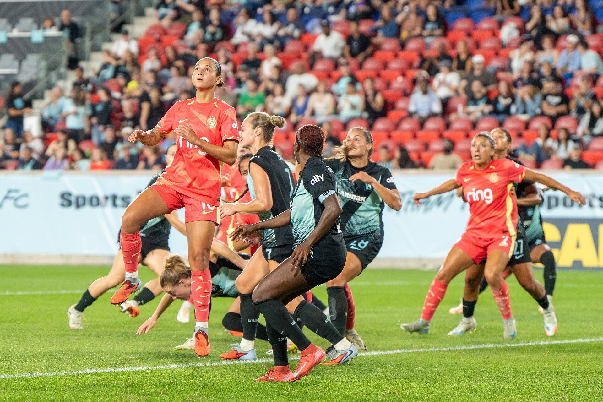 Deyna Castellanos during Gotham FC vs Portland Thorns FC on 26 Sep 2025