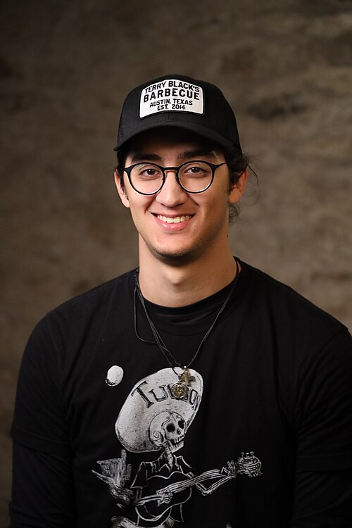 Diego D'Gyves at SXSW in March 2024. Taken as part of the WikiPortraits project.