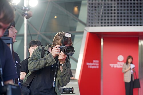 Dillon Sachs at the closing ceremony for the Busan International Film Festival 2025 for WikiPortraits