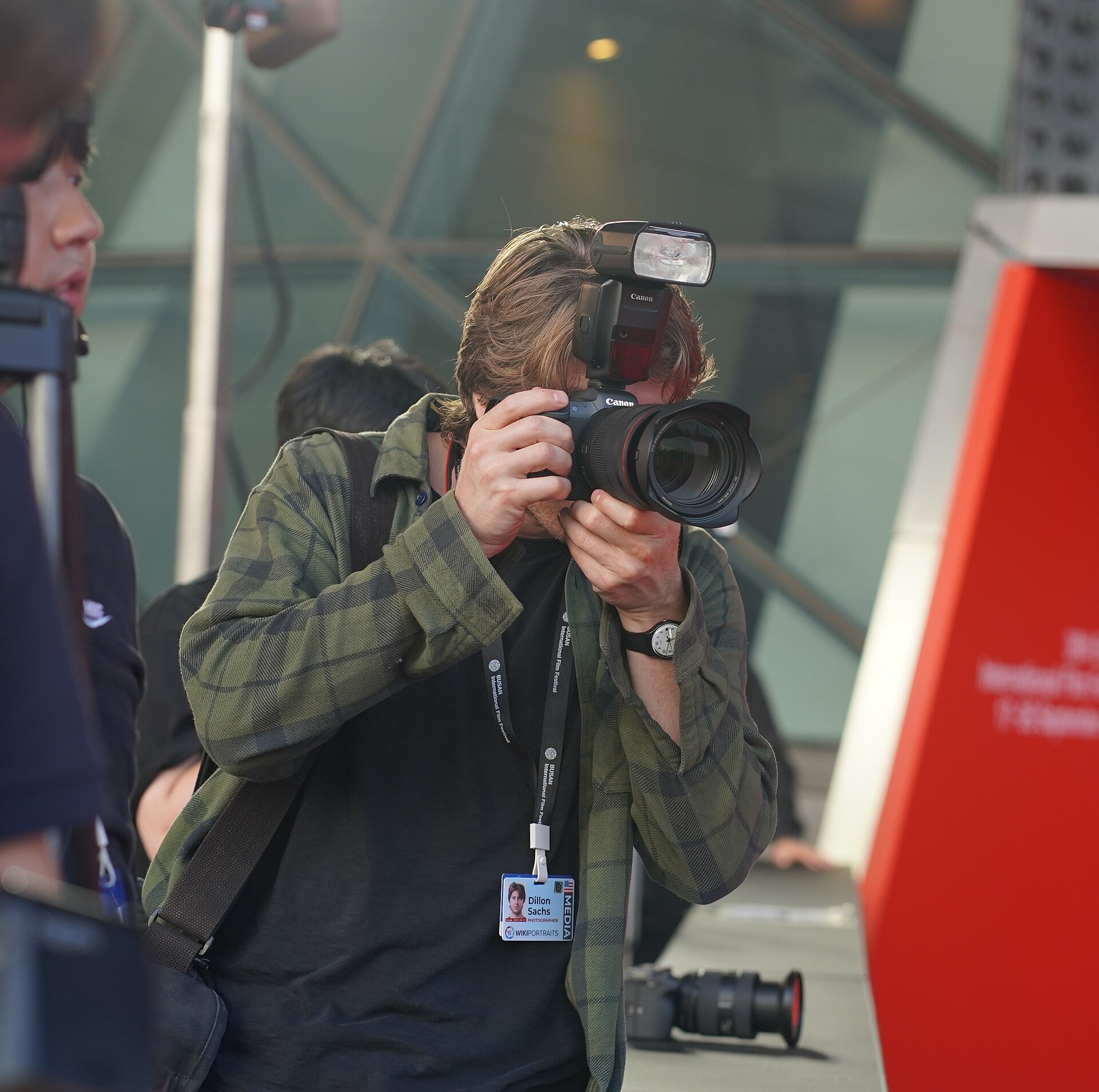 Dillon Sachs at the closing ceremony for the Busan International Film Festival 2025 for WikiPortraits