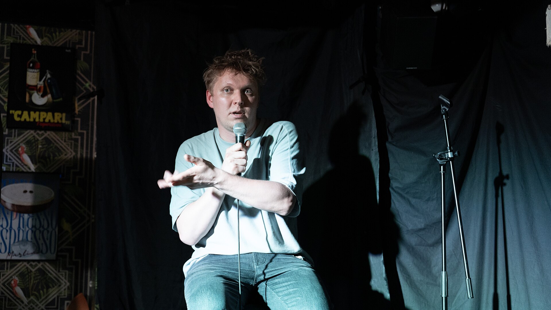 Dima Watermelon at the 2024 Edinburgh Festival Fringe Ukrainian Comic
