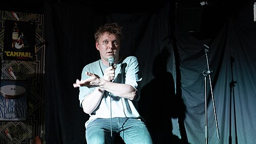 Dima Watermelon at the 2024 Edinburgh Festival Fringe Ukrainian Comic