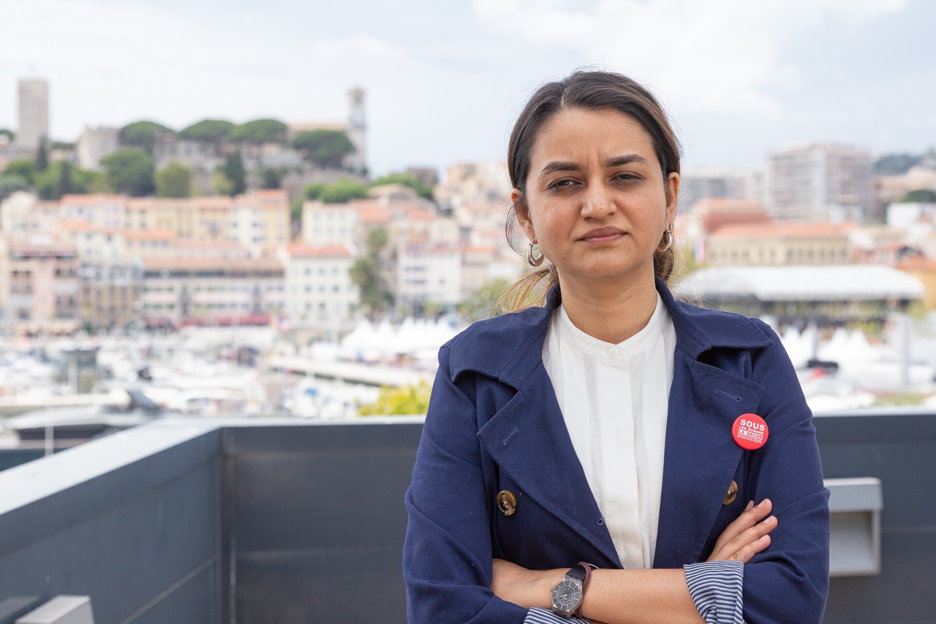 Director Payal Kapadia at 2024 Cannes Film Festival for the World Premiere of the film All We Imagine As Light