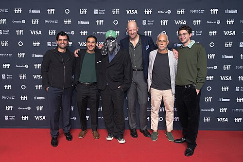 Director Stillz and crew of Barrio Triste at 2025 Toronto International Film Festival