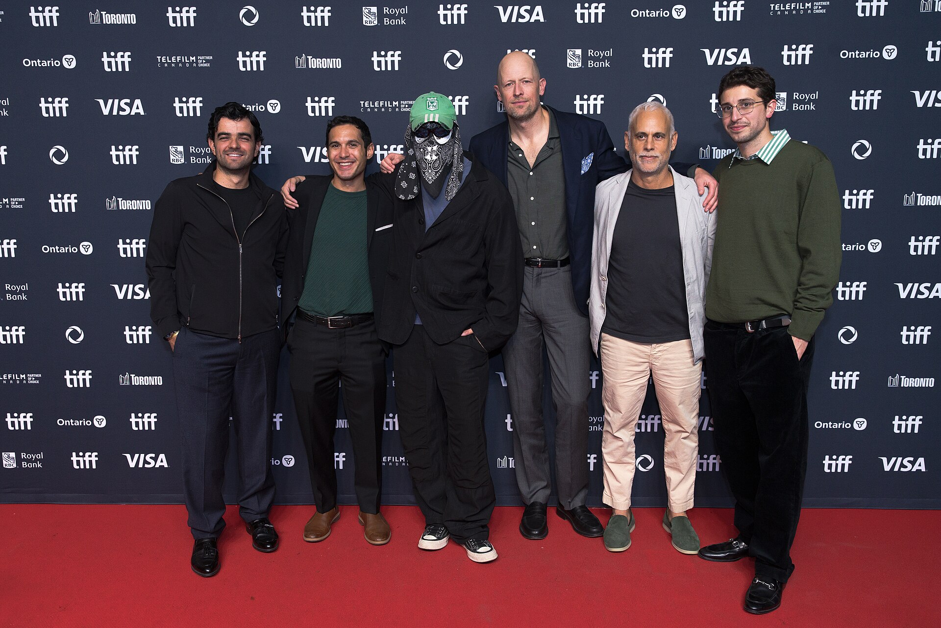 Director Stillz and crew of Barrio Triste at 2025 Toronto International Film Festival