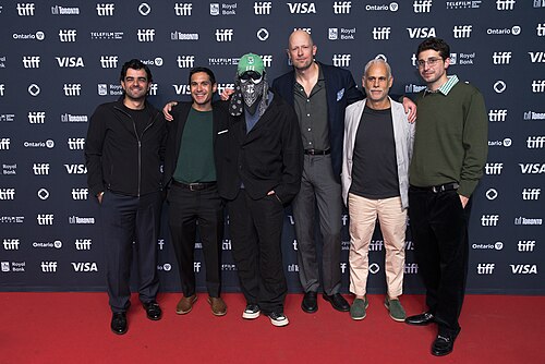 Director Stillz and crew of Barrio Triste at 2025 Toronto International Film Festival