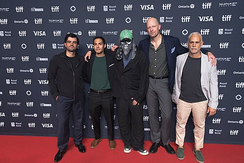Director Stillz and crew of Barrio Triste at 2025 Toronto International Film Festival