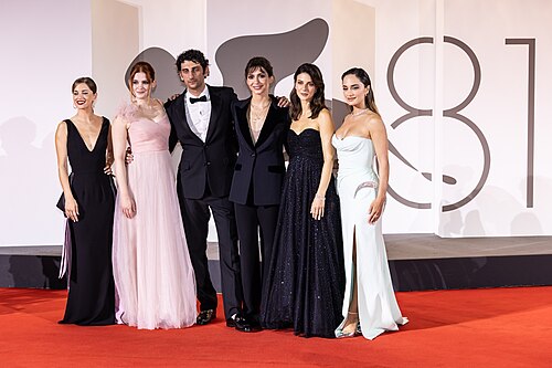 Cast and Crew Diva Futura at the 2024 Venice Film Festival