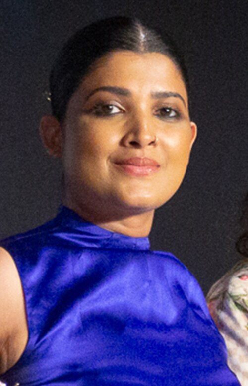 Actresses Chhaya Kadam, Divya Prabha, and Kani Kusruti at All We Imagine As Light Press Conference at 2024 Cannes Film Festival
