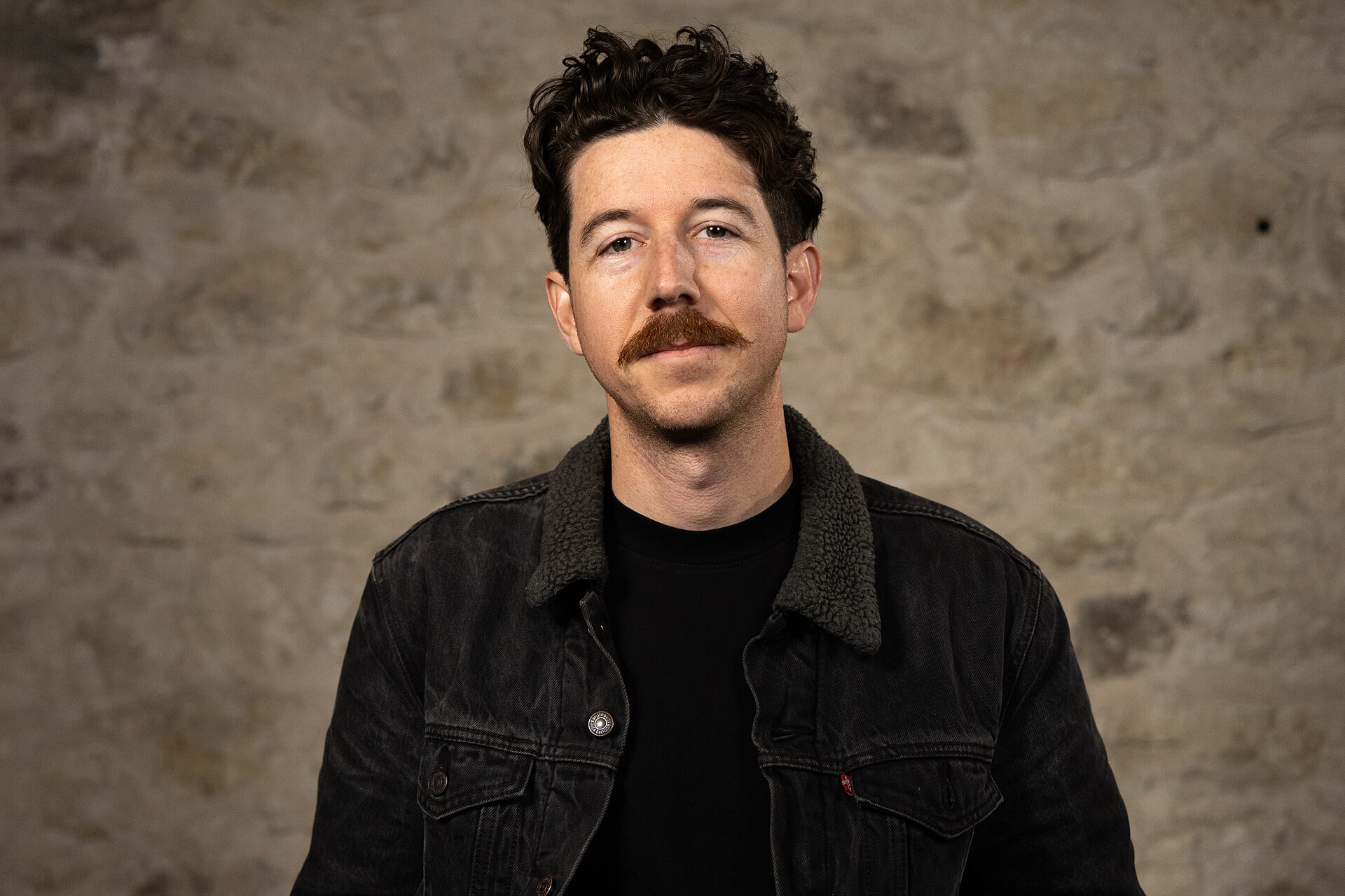 Dustin K Supencheck, Director of Photography, at the WikiPortraits studio at the 2025 SXSW Festival.