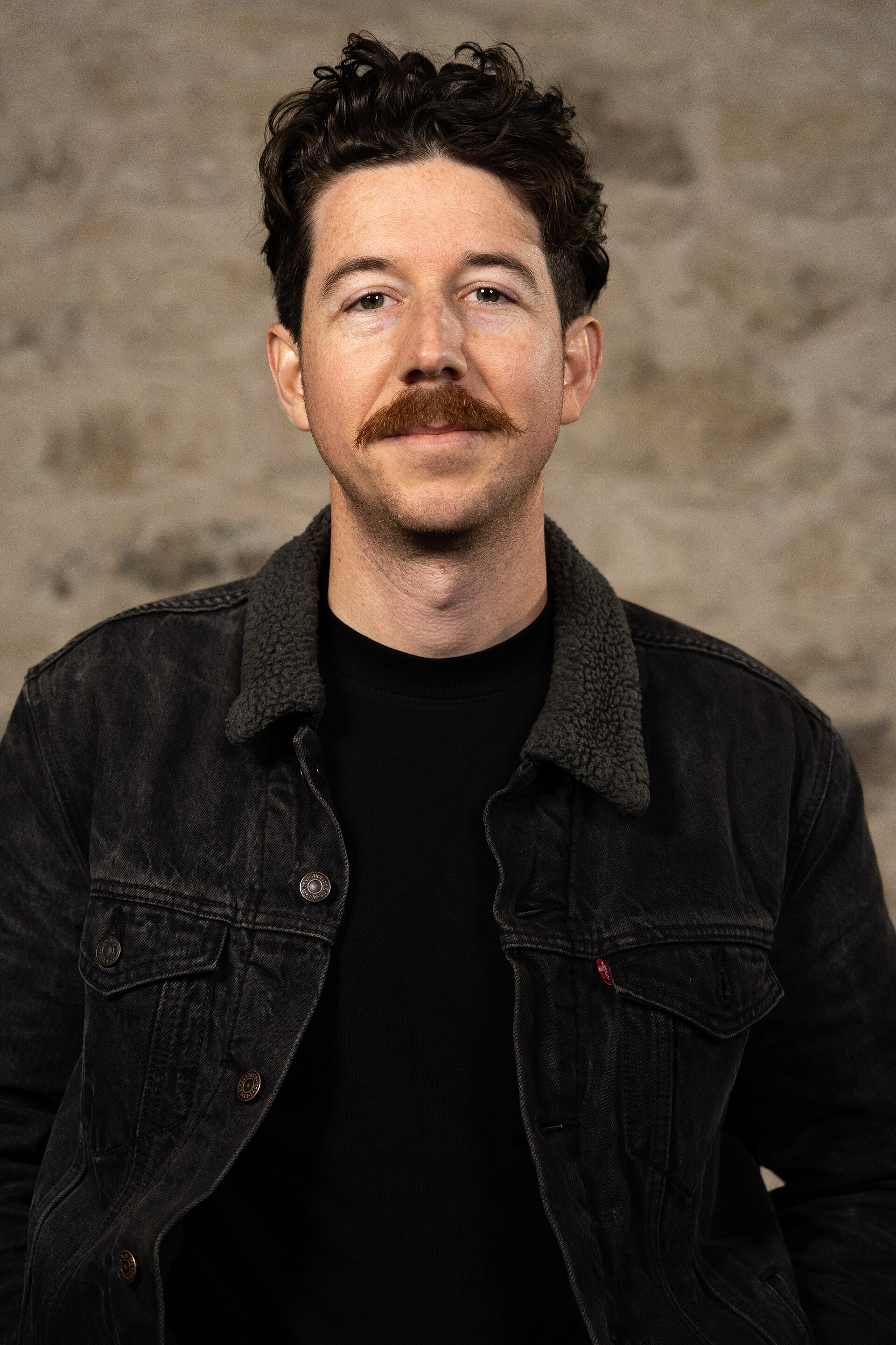 Dustin K Supencheck, Director of Photography, at the WikiPortraits studio at the 2025 SXSW Festival.