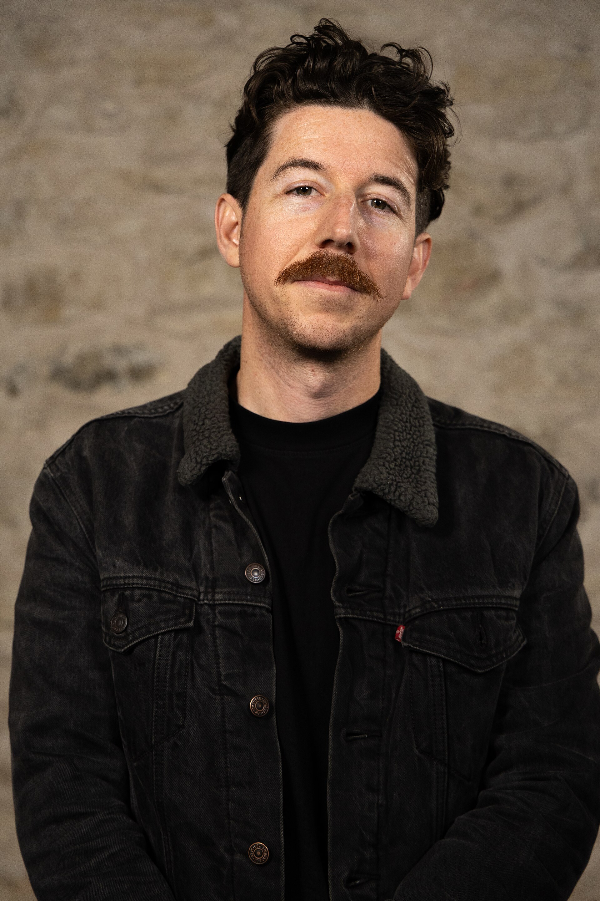 Dustin K Supencheck, Director of Photography, at the WikiPortraits studio at the 2025 SXSW Festival.