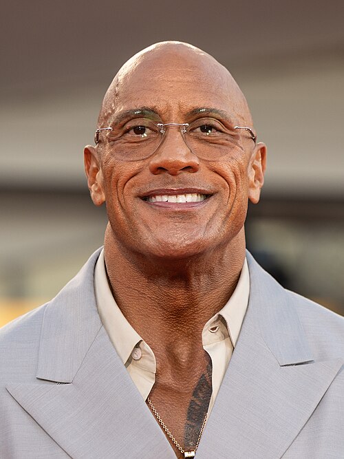 Actor Dwayne Johnson at the 2025 Venice Film Festival.