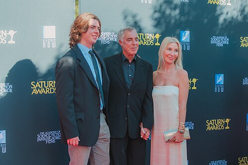 Eamonn Lorcan Charles Welliver, Titus Welliver, & Samantha Edge at the 53rd Saturn Awards