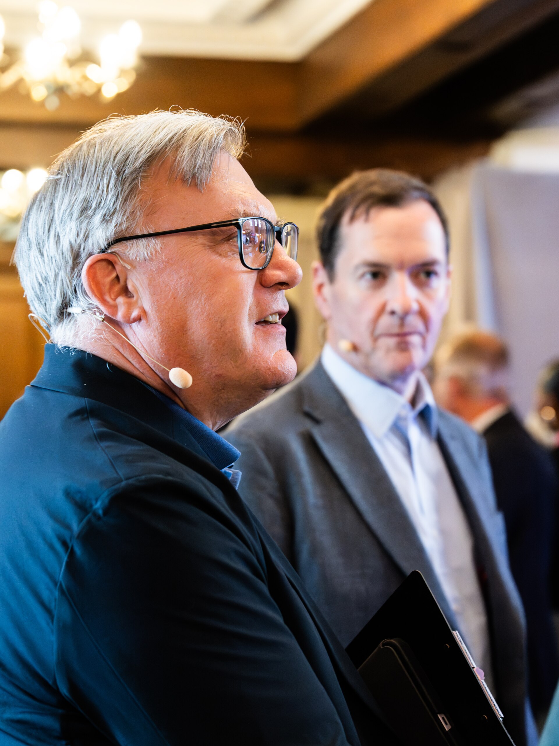 Ed Balls and George Osborne at SXSW London 2025