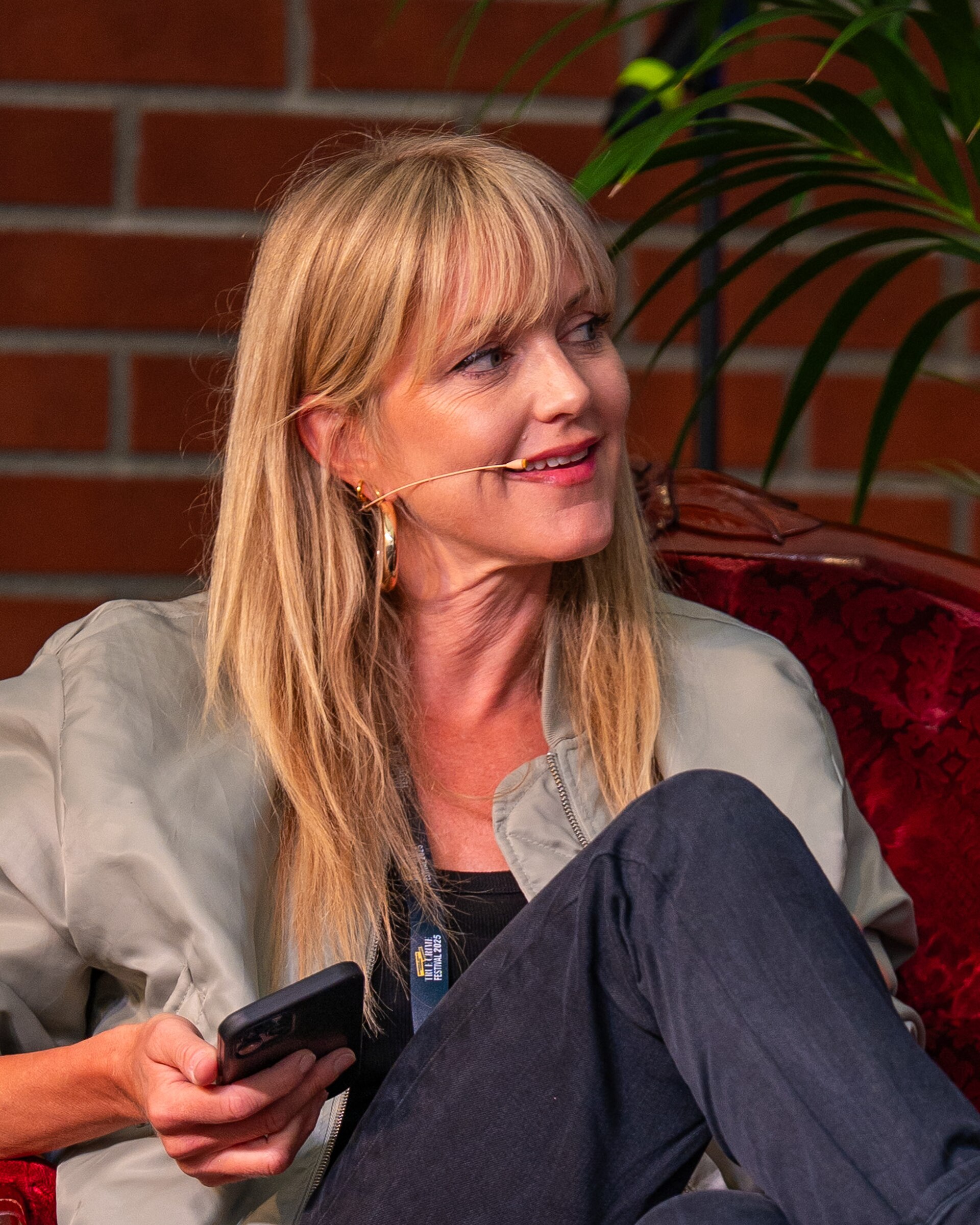 Edda Grjotheim at the True Crime Festival in Arendal, Norway, 2025