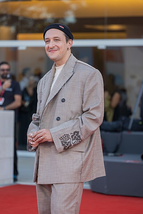 edoardo sorgente, actor, at 82nd Venice International Film Festival in Venice, Italy for the film duse.