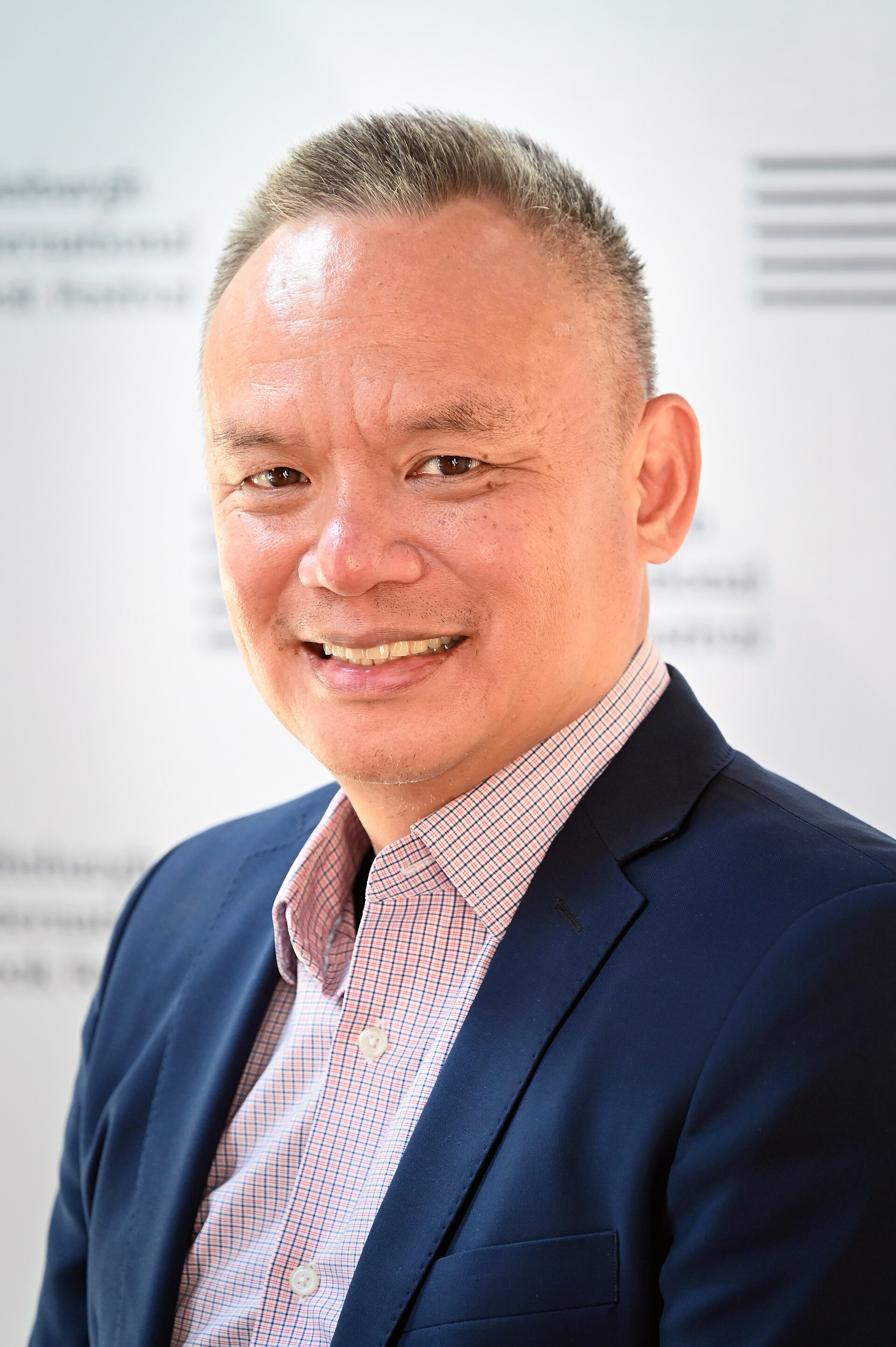 Edward Wong at the 2025 Edinburgh International Book Festival