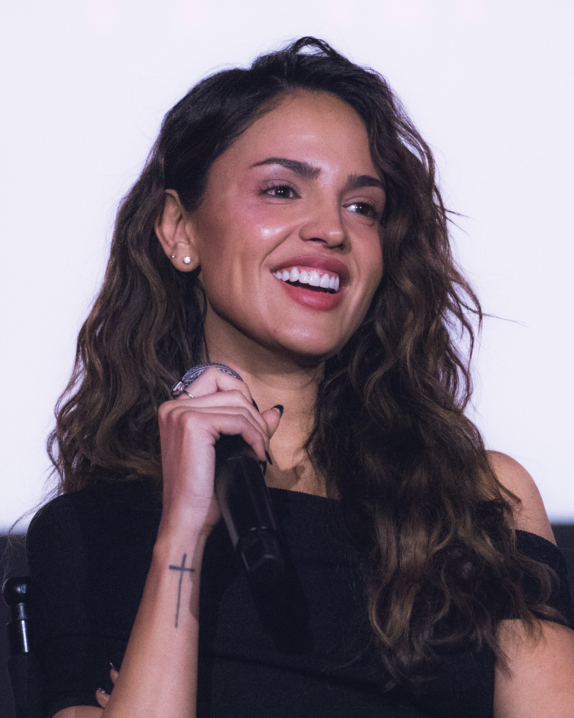 Eiza González at a Q&A at AMC The Grove 14 for Ash.
