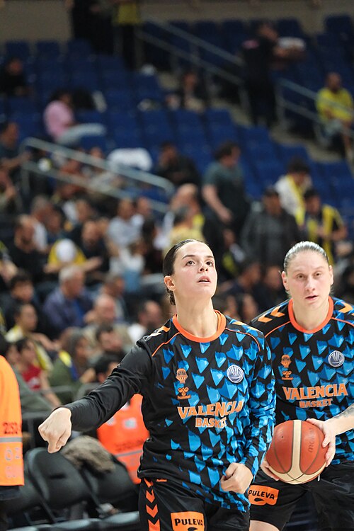 Elena Buenavida 6 Valencia Basket (women) EuroLeague Women 20251104