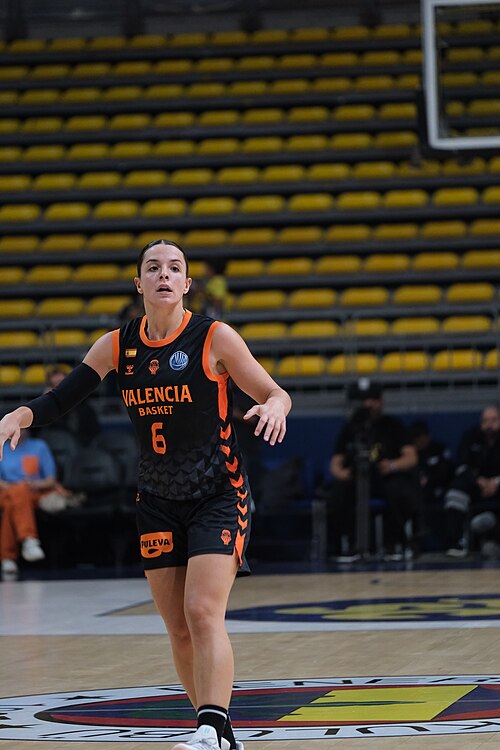 Elena Buenavida 6 Valencia Basket (women) EuroLeague Women 20251104
