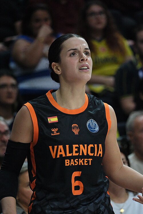 Elena Buenavida 6 Valencia Basket (women) EuroLeague Women 20251104