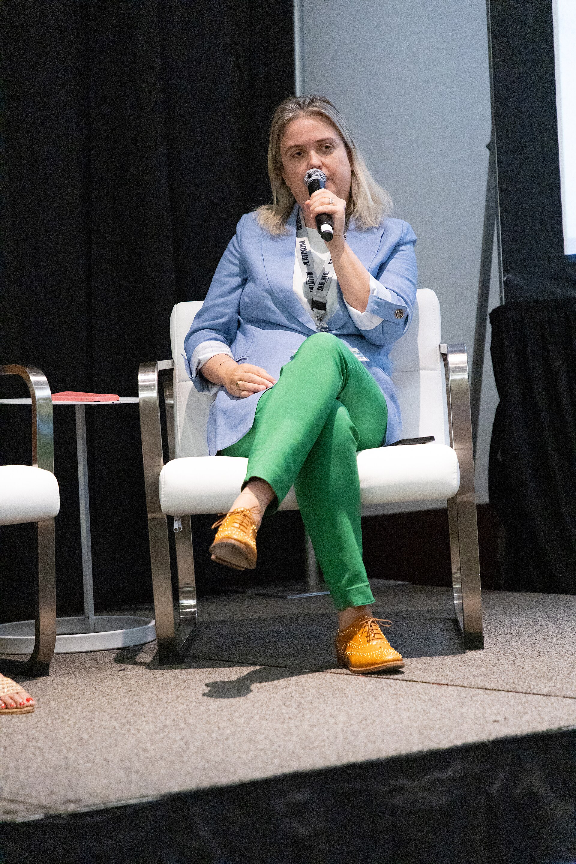 Elena Favilli, author, at the 2025 South by Southwest festival.