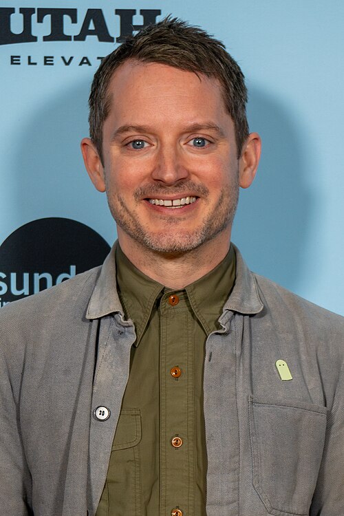 Elijah Wood at the 2025 Sundance Film Festival Visitations Podcast Recording