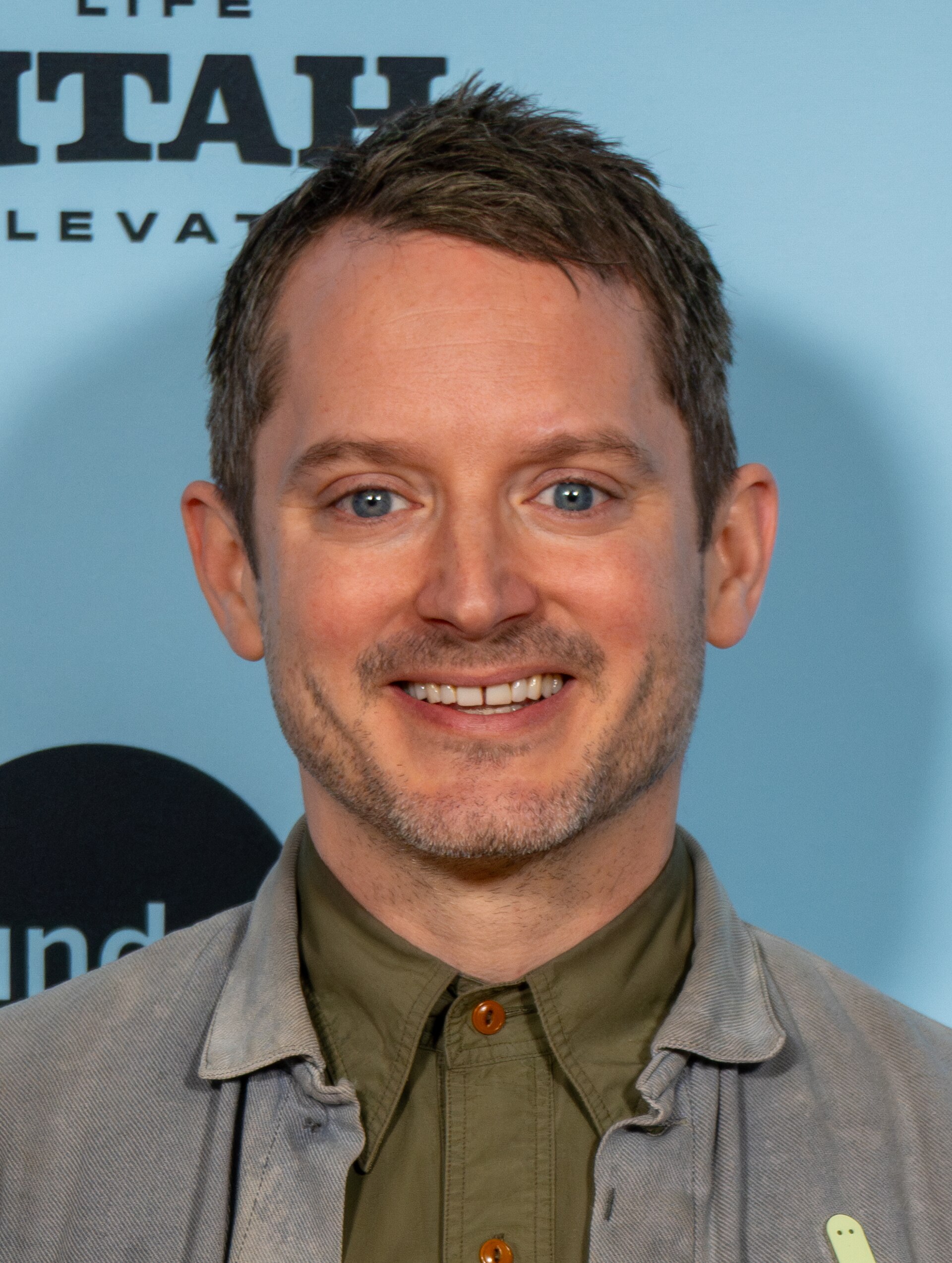 Elijah Wood at the 2025 Sundance Film Festival Visitations Podcast Recording