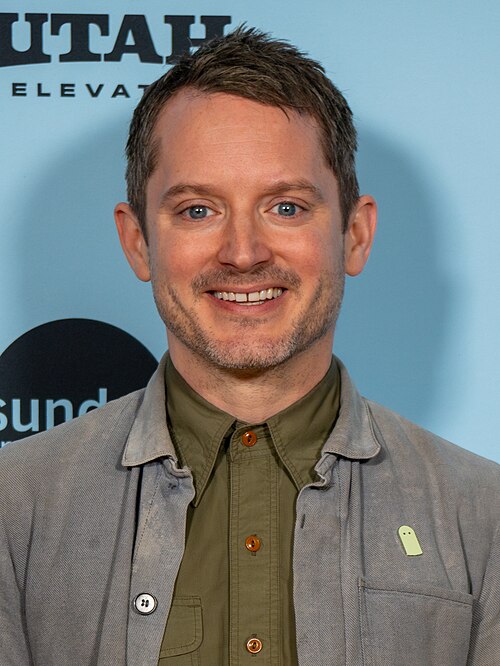 Elijah Wood at the 2025 Sundance Film Festival Visitations Podcast Recording