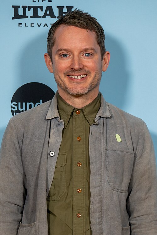 Elijah Wood at the 2025 Sundance Film Festival Visitations Podcast Recording