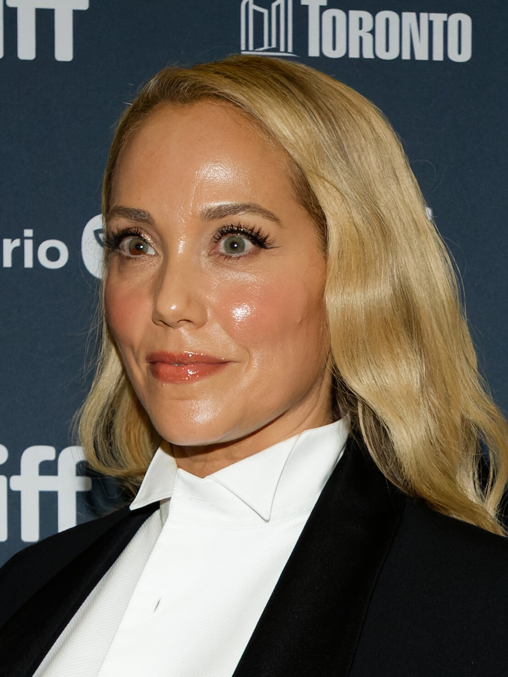 Elizabeth Berkley at the 2024 Toronto International Film Festival (TIFF) for the movie Shell.