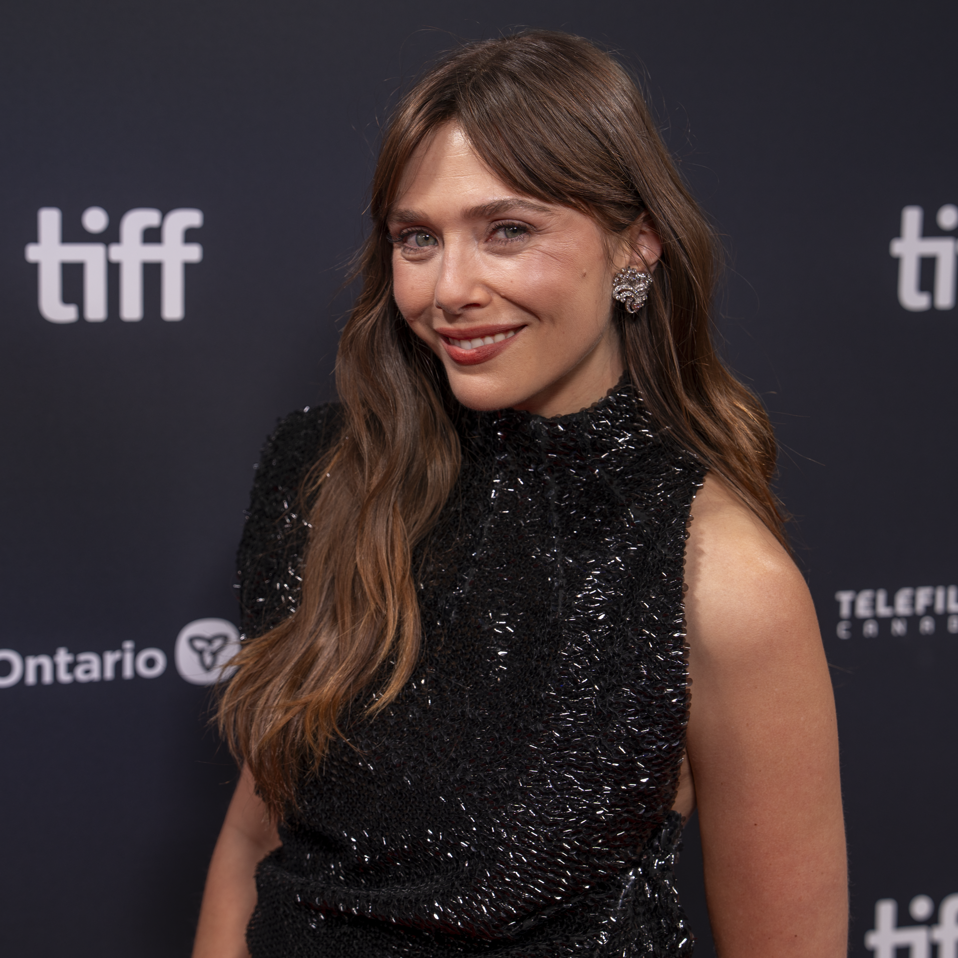 Elizabeth Olsen at the 2025 Toronto International Film Festival.