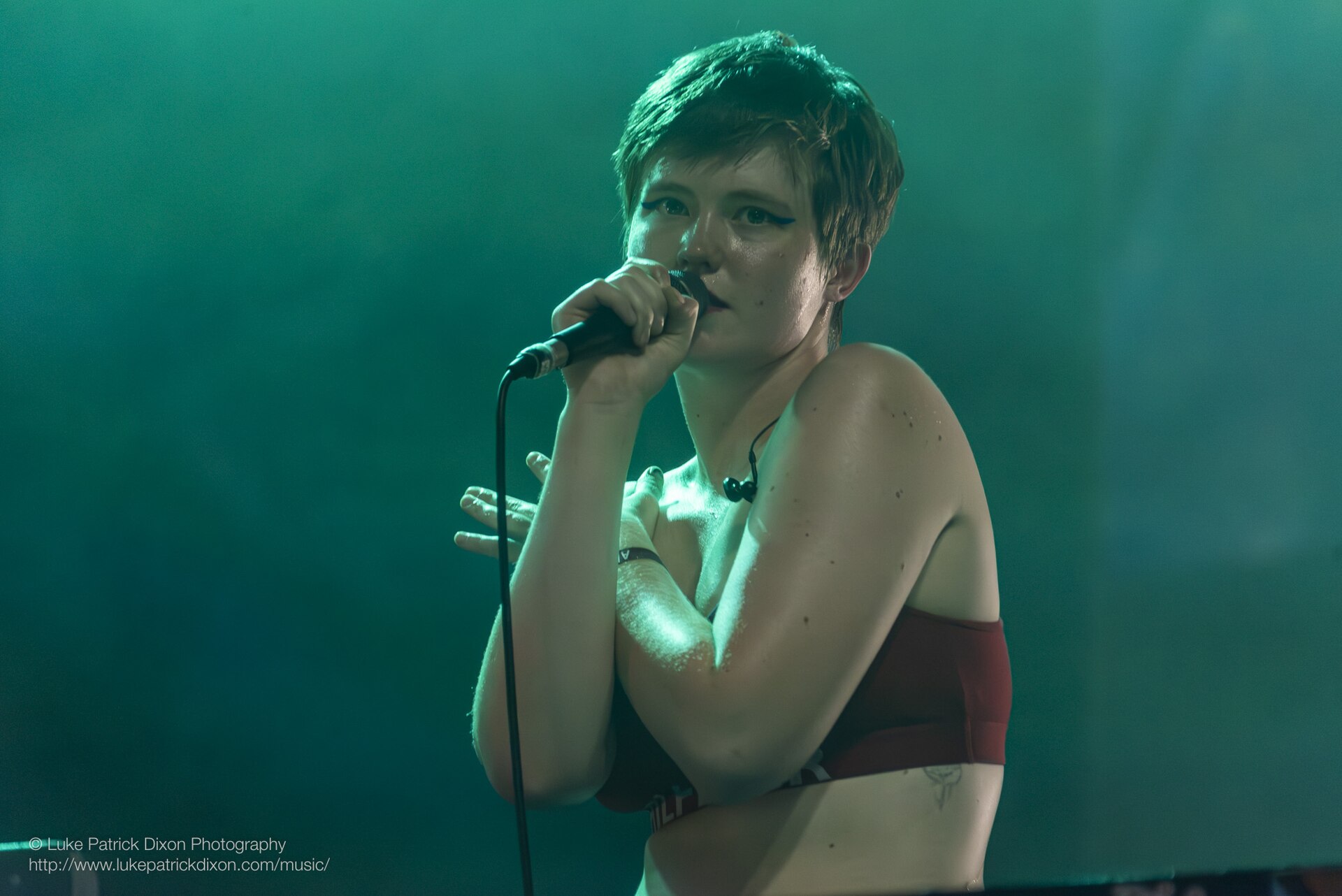 Ella Harris of PVA performing at End of the Road, Dorset, England 2nd September 2023