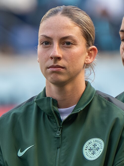 Ella Hase during Gotham FC vs Racing Louisville on Oct 19, 2025