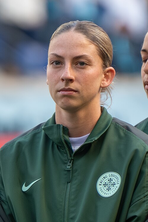 Ella Hase during Gotham FC vs Racing Louisville on Oct 19, 2025