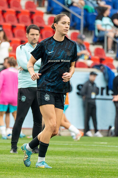 Ella Stevens during Gotham FC vs San Diego Wave on 5.16.25