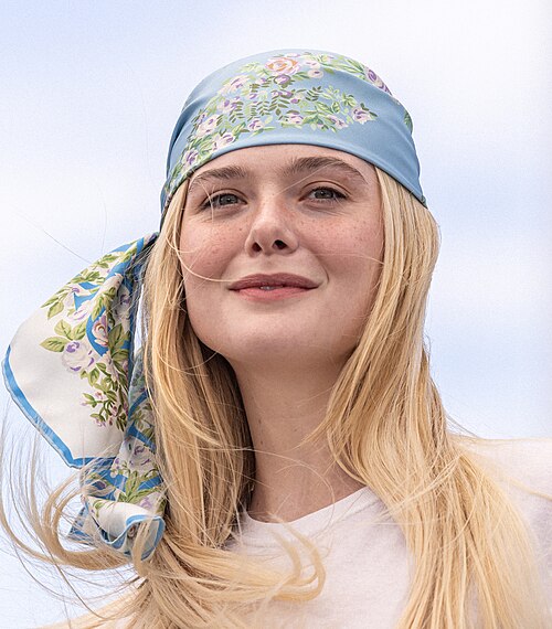 Actress Elle Fanning at the 2025 Cannes Film Festival