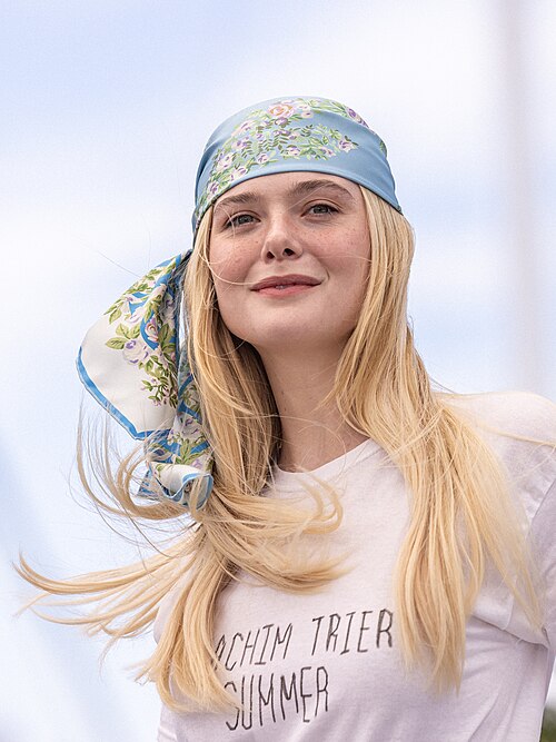 Actress Elle Fanning at the 2025 Cannes Film Festival