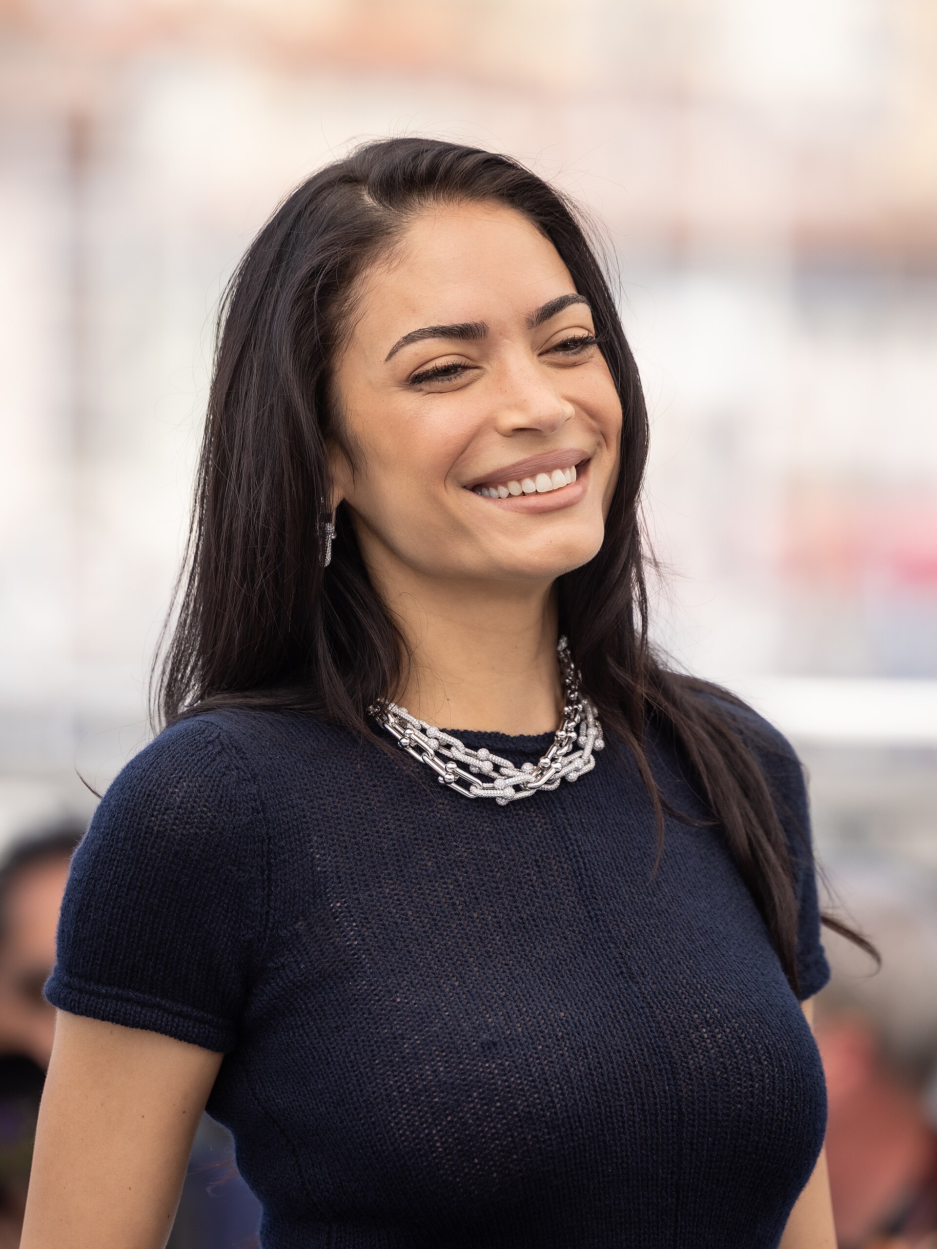 Actress Elodie at the 2025 Cannes Film Festival