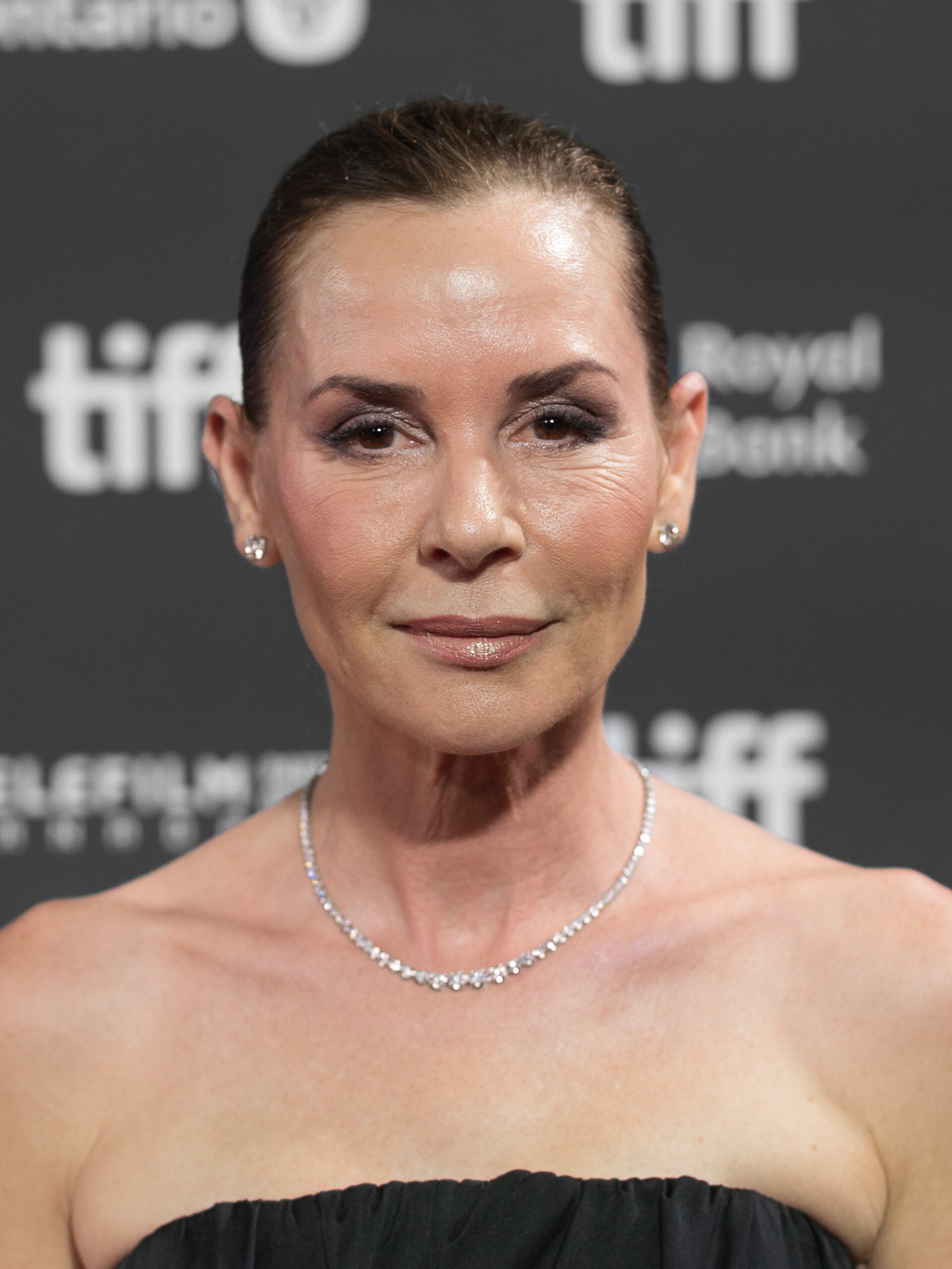 Embeth Davidtz, writer and director of 'Don't Let's Go to the Dogs Tonight', at the 2024 Toronto International Film Festival
