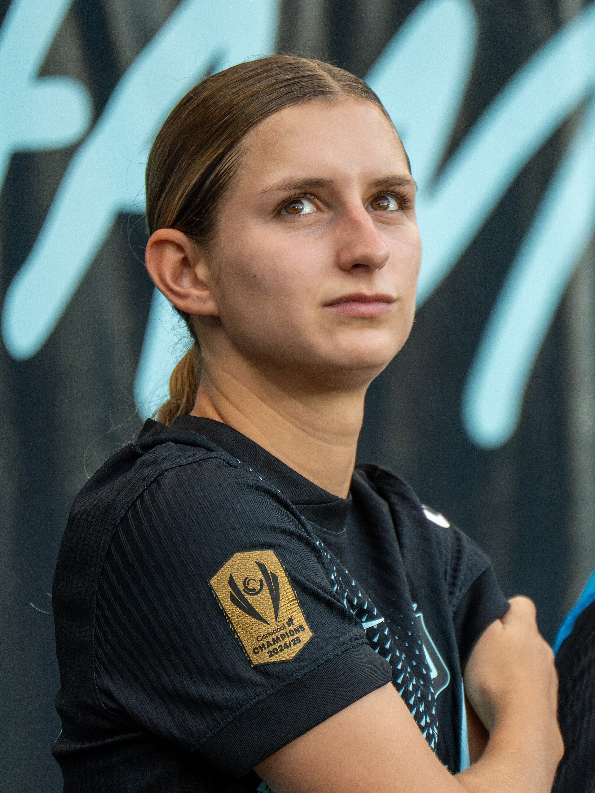 Emerson Elgin during Gotham FC vs Bay FC on 6.21.25