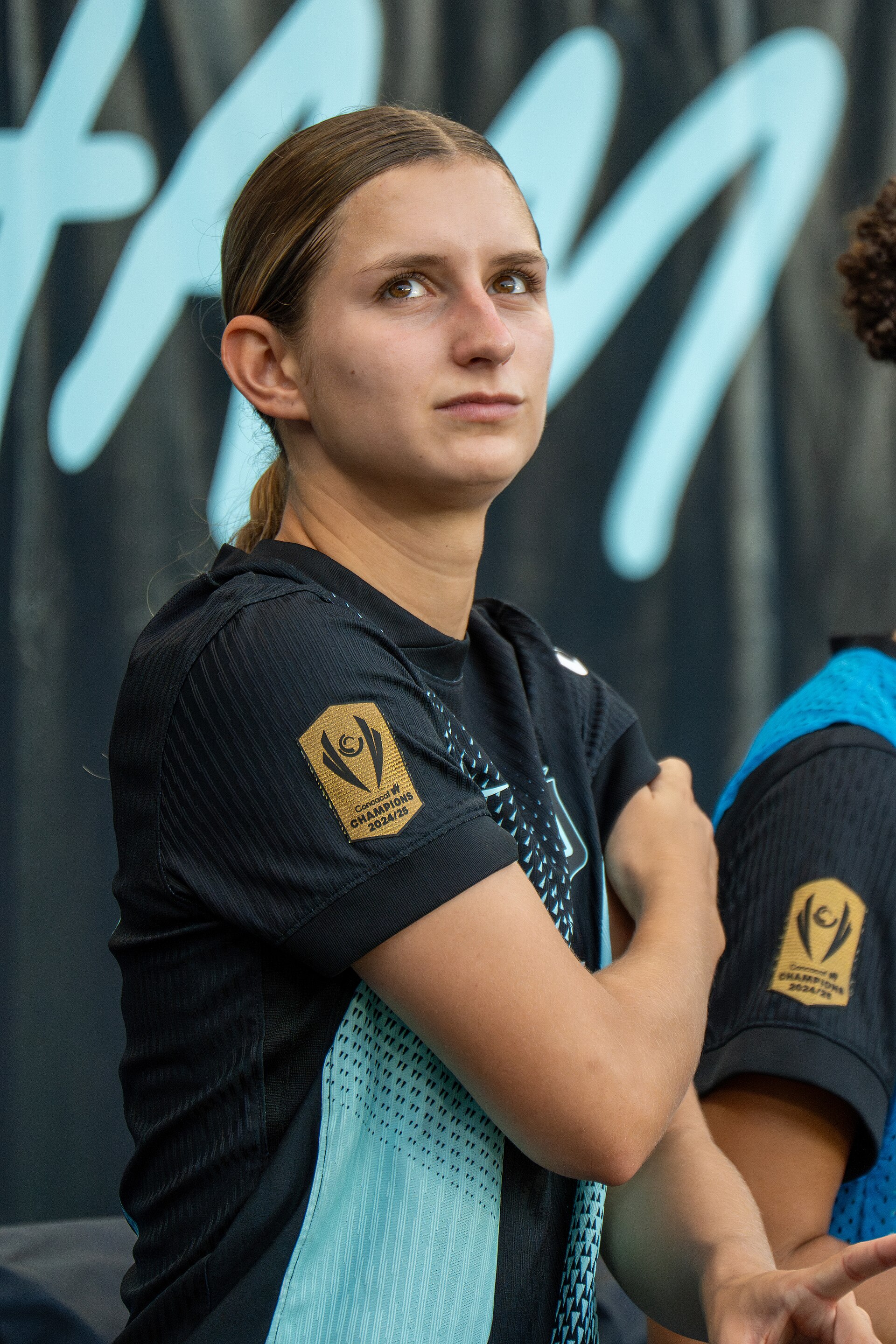 Emerson Elgin during Gotham FC vs Bay FC on 6.21.25