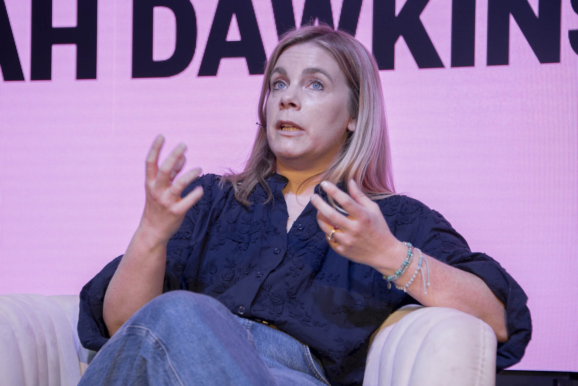 Emily Heath, UK, Brand Director at Rexona, at the SXSW London festival hosted in London, England during June 2025.