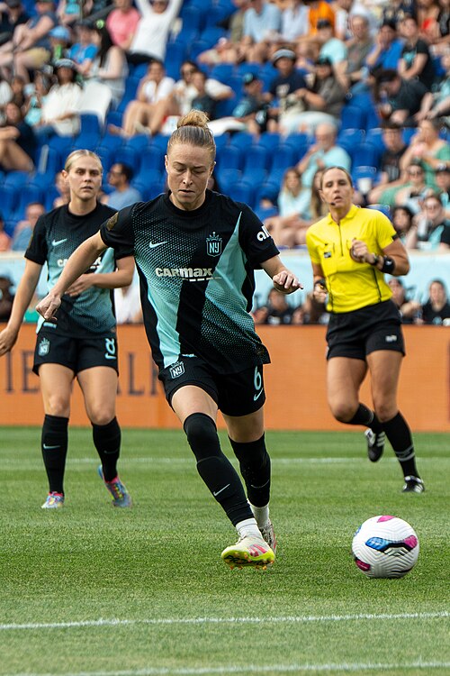 Emily Sonnett during Gotham FC vs Bay FC on 6.21.25