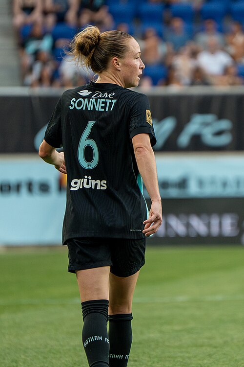 Emily Sonnett during Gotham FC vs Bay FC on 6.21.25