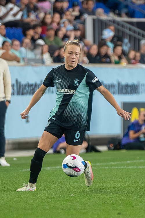Emily Sonnett during Gotham FC vs Utah Royals on 23 Aug 2025