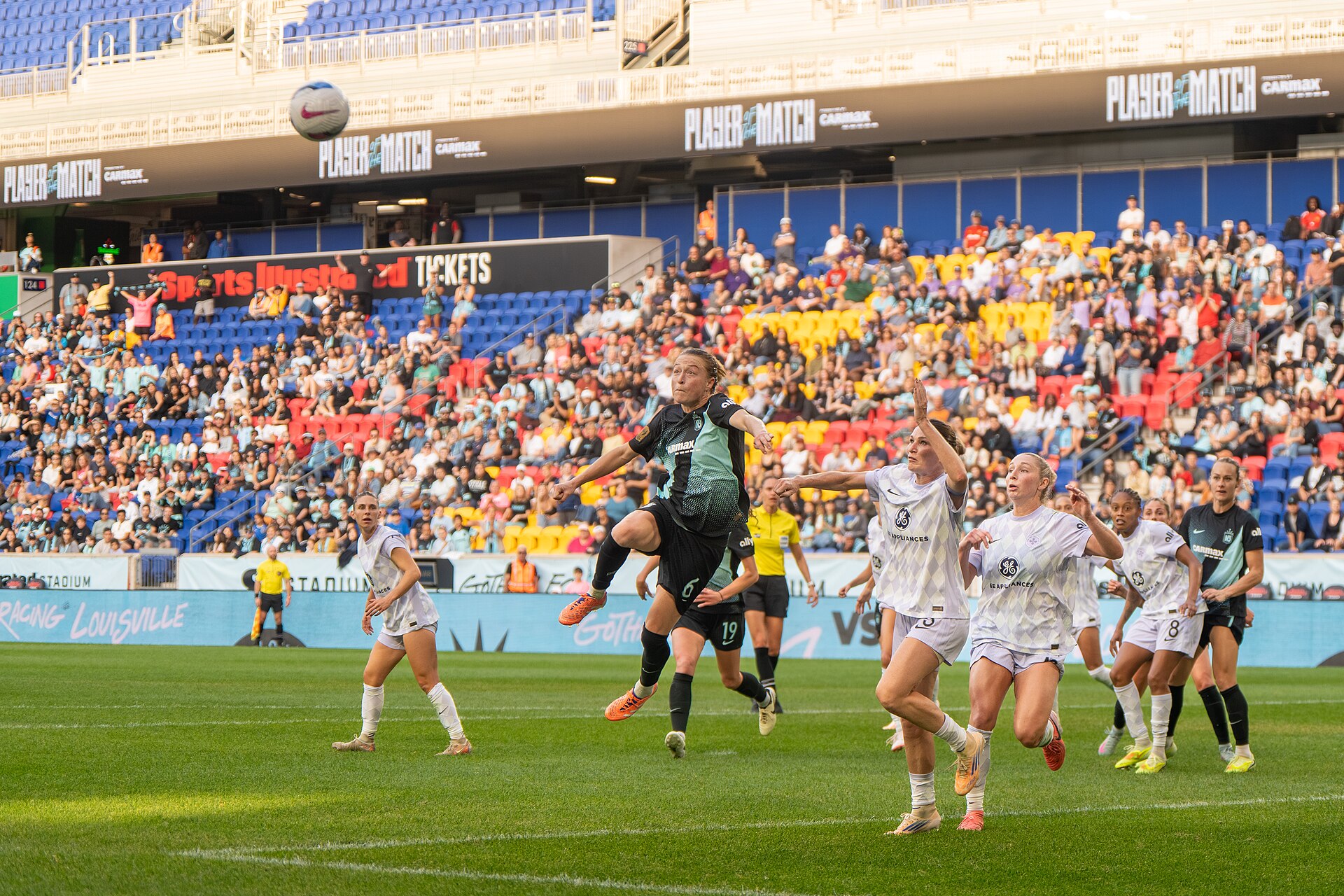 Emily Sonnett during Gotham FC vs Racing Louisville on Oct 19, 2025