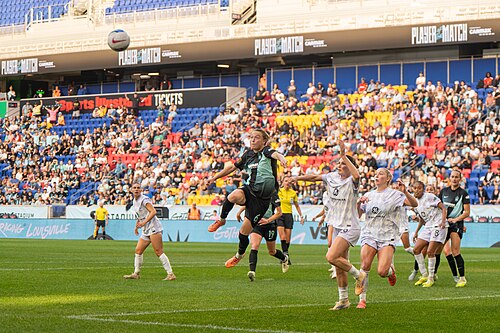 Emily Sonnett during Gotham FC vs Racing Louisville on Oct 19, 2025
