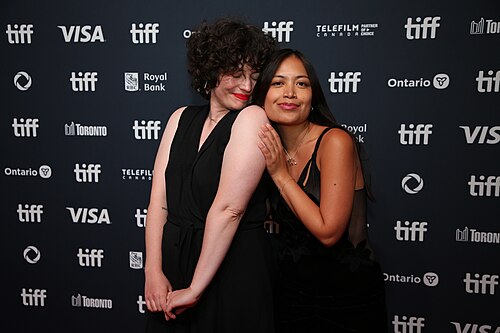 Emma Healey and Marlowe Granados at the 2024 Toronto International Film Festival (TIFF) for the movie